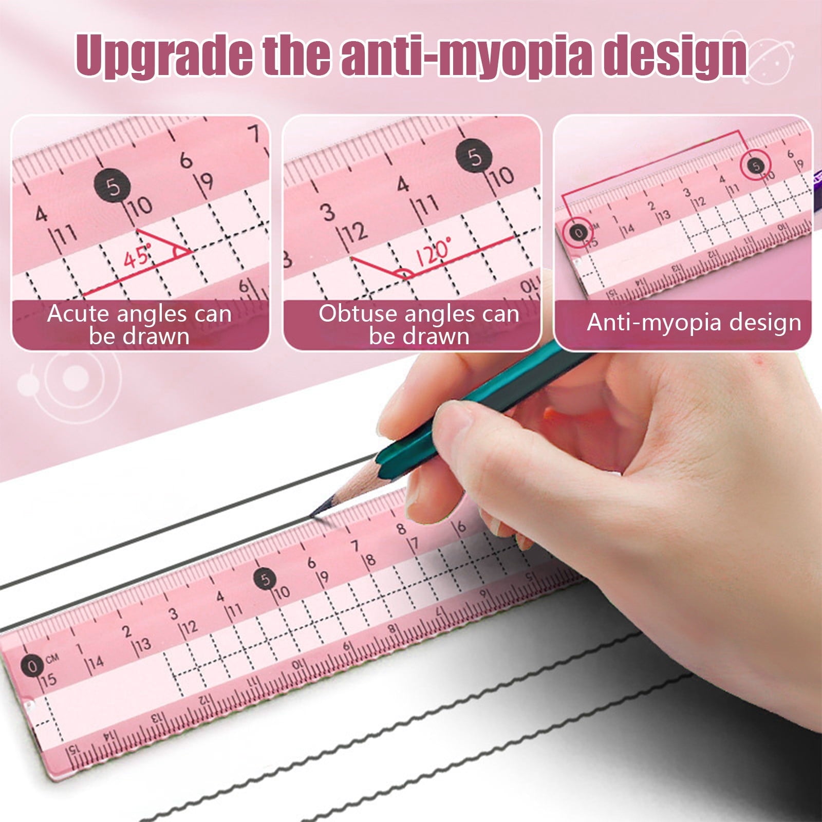 Compass Geometry Tool, Protractor and Compass Set, Metal Box Drawing Compass with Rulers, Math Compass Kit, V1189-WXFWAL-20260319-00613