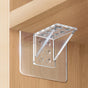 Adhesive Shelf Bracket, No-Drill Shelf Support Hooks, Clear Plastic Adhesive Wall-Mounted Bracket for Closet V1189-WXFWAL-20260319-00618