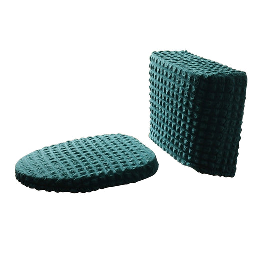 Toilet Lid Cover and Toilet Tank Cover Stretch Toilet Covers Set for Bathroom, Split Toilet Cover, Polyester V1189-WXFWAL-20260319-00622