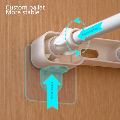 Expandable Closet Tension Shelf, Adjustable Closet Shelf Rod Organizer, No Drill Space Saving Wardrobe V1189-WXFWAL-20260319-00633