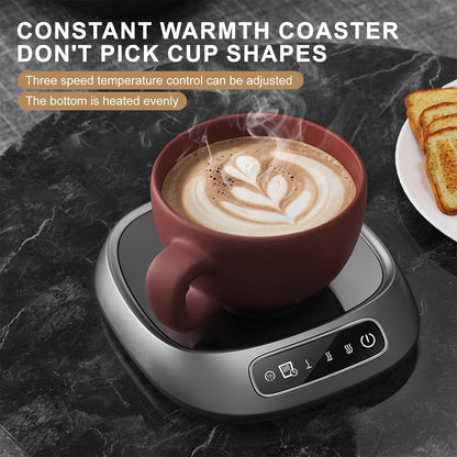 Coffee Mug Warmer, Mug Warmer for Office Desk, Electric Coffee Cup Warmer for Desk with 3-Temp Settings, V1189-WXFWAL-20260319-00645
