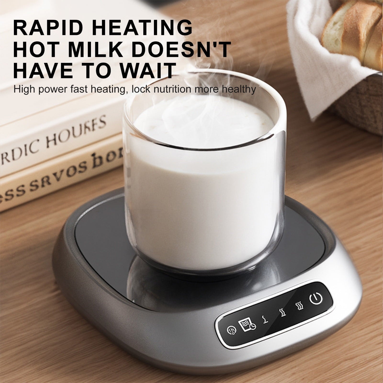 Coffee Mug Warmer, Mug Warmer for Office Desk, Electric Coffee Cup Warmer for Desk with 3-Temp Settings, V1189-WXFWAL-20260319-00645