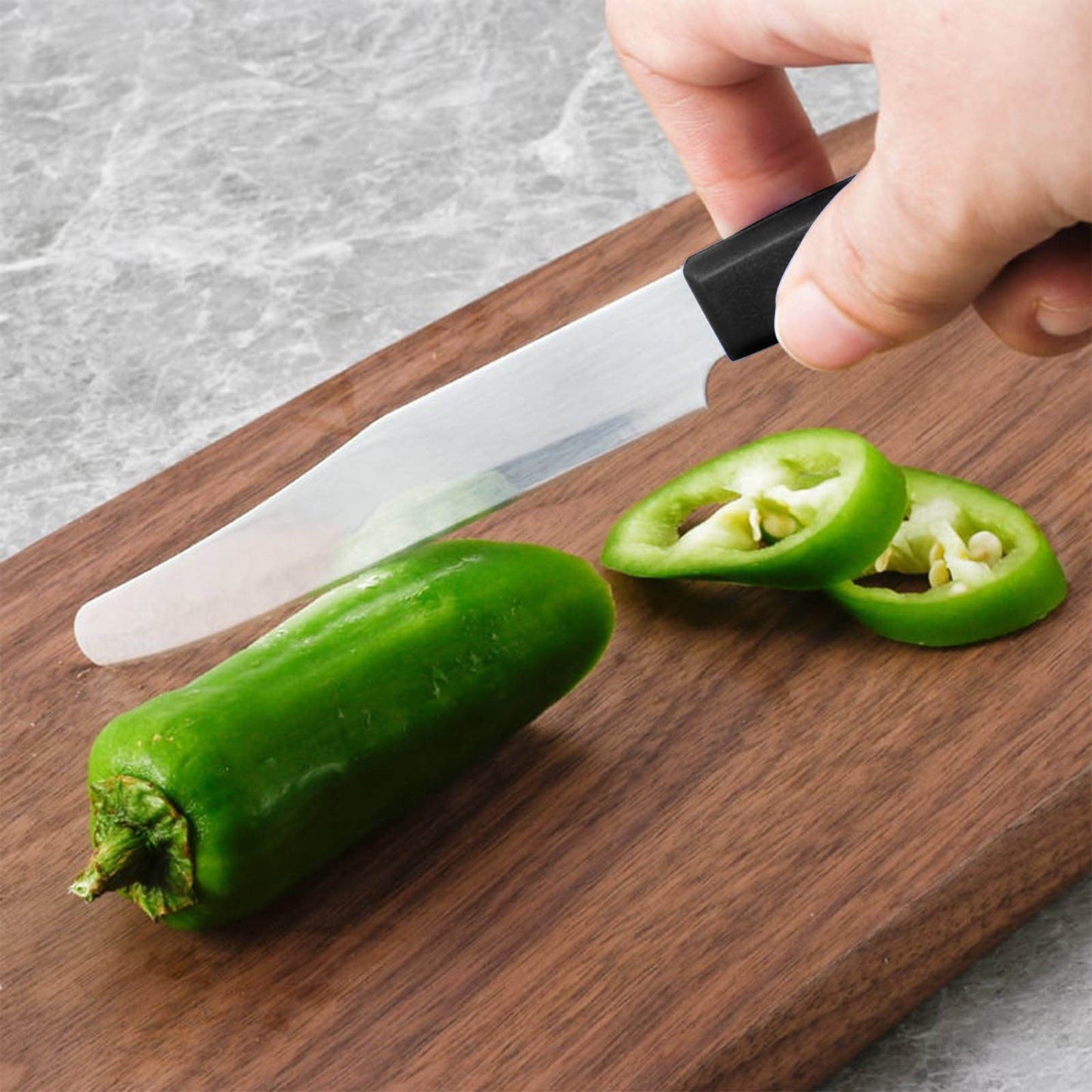 Quick Slicing Knife, Magic Fruit Vegetable Peeler Peeling Slicing Knife, Multifunctional Stainless Steel V1189-WXFWAL-20260319-00648