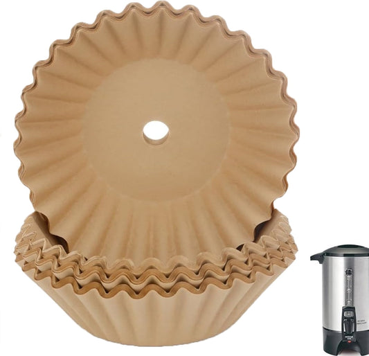 100 Pcs Coffee Paper Filter Tutuviw Unbleached Circular Disposable Coffee Filters Bowl Paper Filters for V1189-WXFWAL-20260319-00650