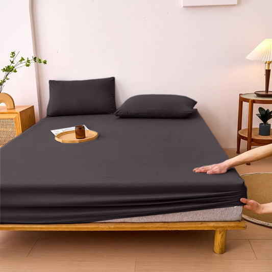 \u200b\u200bNon-Sliping Bedding Twin Fitted Sheet,Soft Elastic Fiber Bed Sheets With Deep Pocket,Machines V1189-WXFWAL-20260319-00657