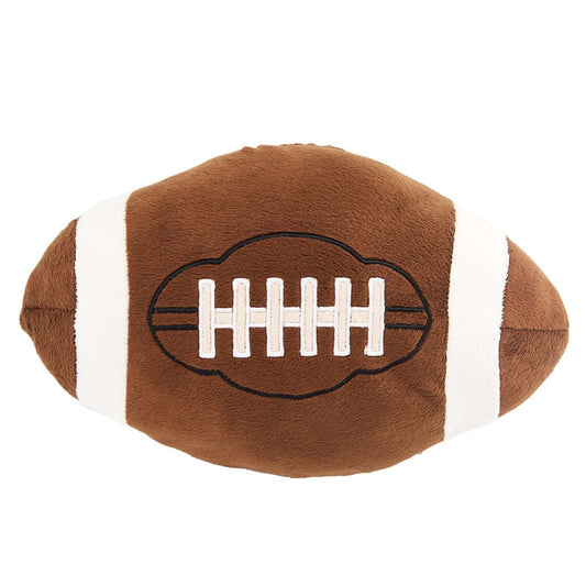 Football Plush Pillow, Fluffy Durable Football Pillows, Stuffed Football Throw Pillow, Soft Sports Ball Doll, V1189-WXFWAL-20260319-00663