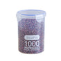 Clear Sealed Food Containers, 800ml Plastic Stackable Leakproof Storage Jar with Locking Lid, Kitchen Gadget V1189-WXFWAL-20260319-00666