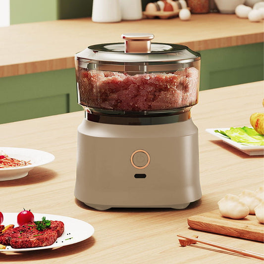 Food Processor, 350ML Electric Food Chopper with Stainless Steel Blade and USB Rechargeable, Mini Chopper, V1189-WXFWAL-20260319-00698