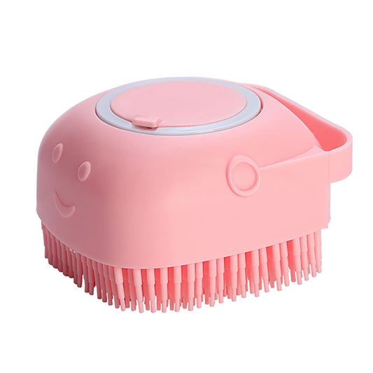 Dog Bath Brush, Pet Massage Brush, Shampoo Dispenser, Soft Silicone Brush, Rubber Bristle for Dogs and Cats V1189-WXFWAL-20260319-00702