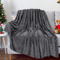 Christmas Solid Color Blanket, 59x39" Soft Warm Throw Blanket, Light-weight Plush Throw Blanket for Bed Sofa V1189-WXFWAL-20260319-00707