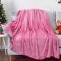 Christmas Solid Color Blanket, 59x39" Soft Warm Throw Blanket, Light-weight Plush Throw Blanket for Bed Sofa V1189-WXFWAL-20260319-00709