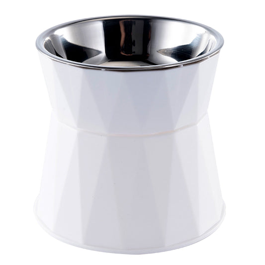 Dog Bowl Raised Cat Food Water Bowls with Detachable Elevated Stand Pet Stainless Steel Feeder Bowl No-Spill V1189-WXFWAL-20260319-00716