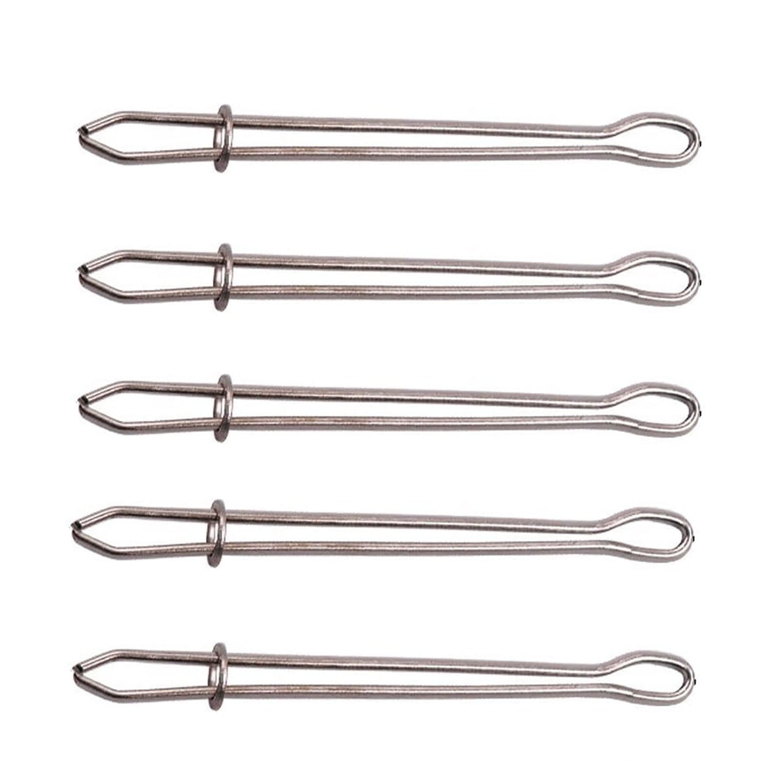 5Pcs Rope Threader, DIY Rope Threader Clip, Waist Band Threader, Metal Drawstring Belt Bodkin Threader, V1189-WXFWAL-20260319-00729