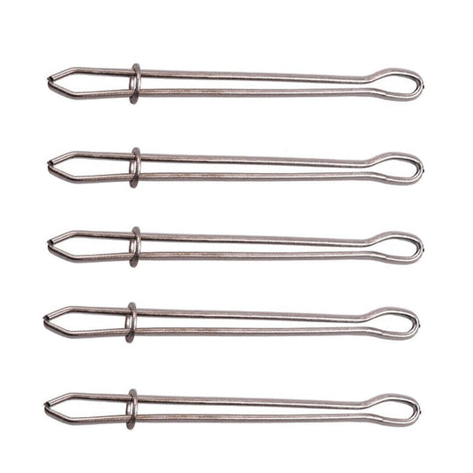 5Pcs Rope Threader, DIY Rope Threader Clip, Waist Band Threader, Metal Drawstring Belt Bodkin Threader, V1189-WXFWAL-20260319-00729