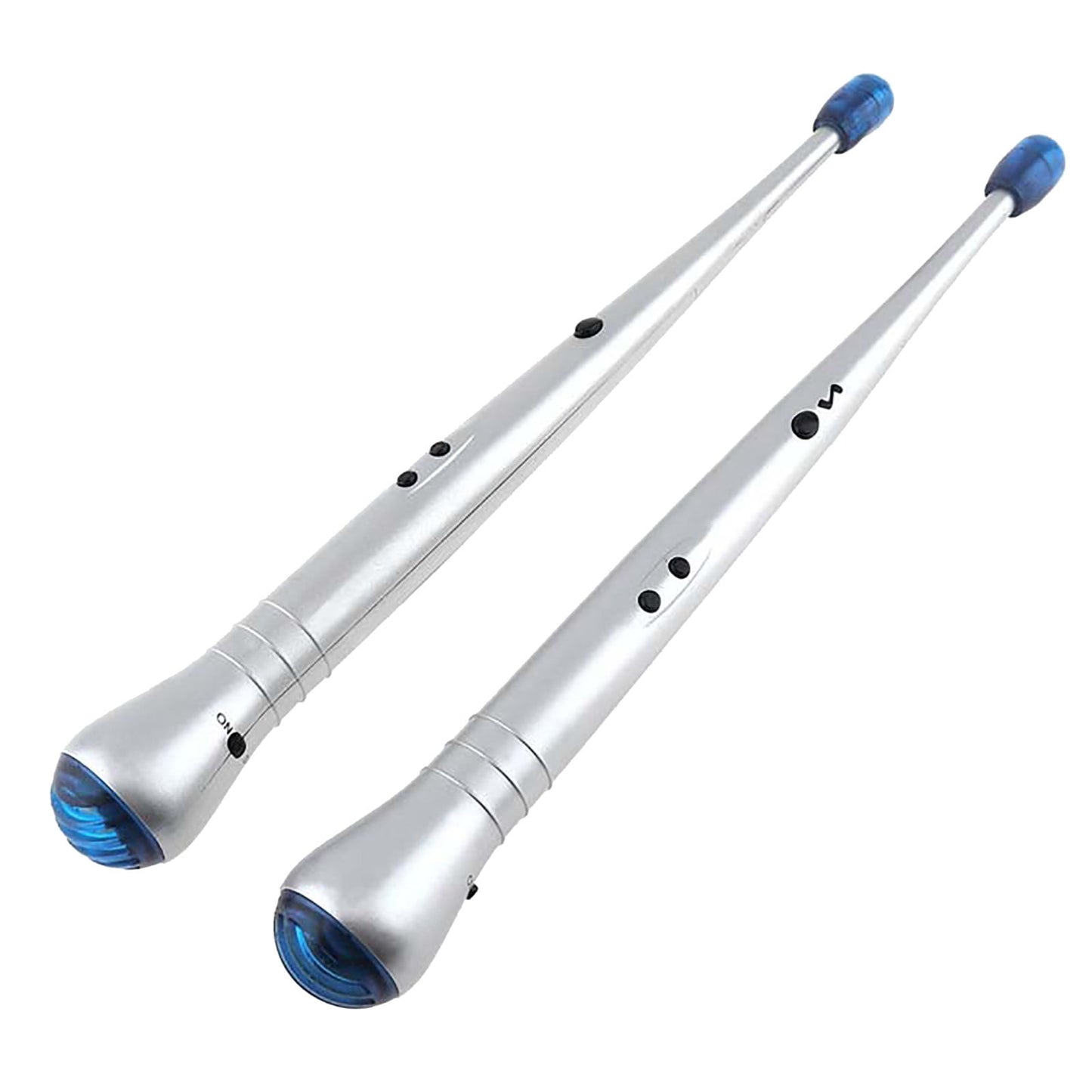 1 Pair Electronic Drumsticks, Adjustable Sensitivity Intelligent Electric Light Up Drumsticks, Electronic Air V1189-WXFWAL-20260319-00734