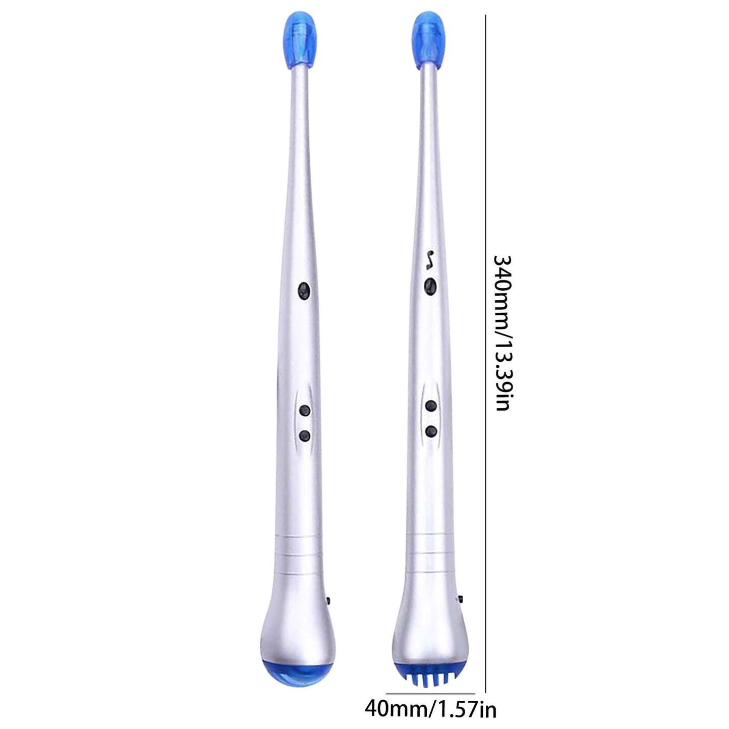 1 Pair Electronic Drumsticks, Adjustable Sensitivity Intelligent Electric Light Up Drumsticks, Electronic Air V1189-WXFWAL-20260319-00734