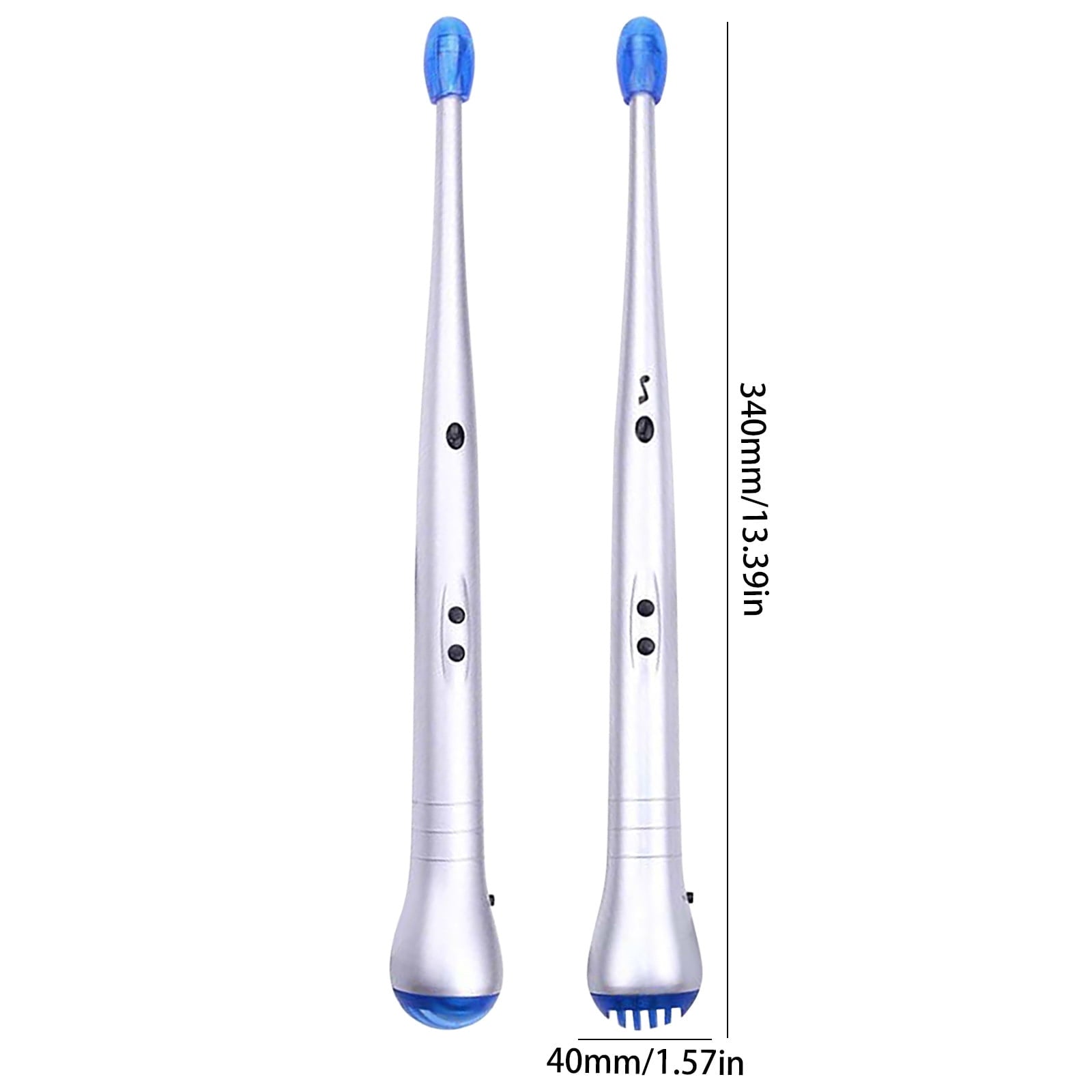 1 Pair Electronic Drumsticks, Adjustable Sensitivity Intelligent Electric Light Up Drumsticks, Electronic Air V1189-WXFWAL-20260319-00734
