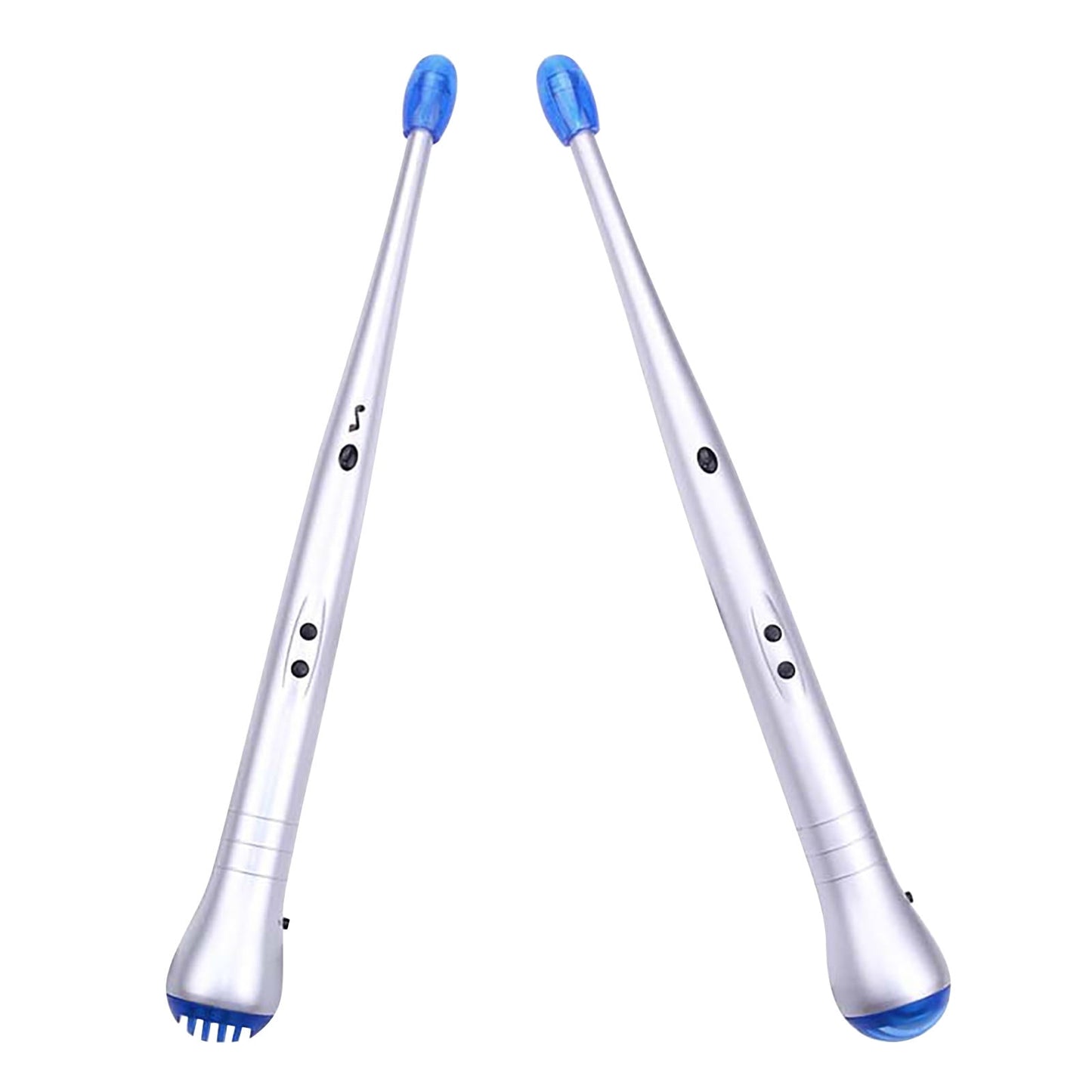 1 Pair Electronic Drumsticks, Adjustable Sensitivity Intelligent Electric Light Up Drumsticks, Electronic Air V1189-WXFWAL-20260319-00734