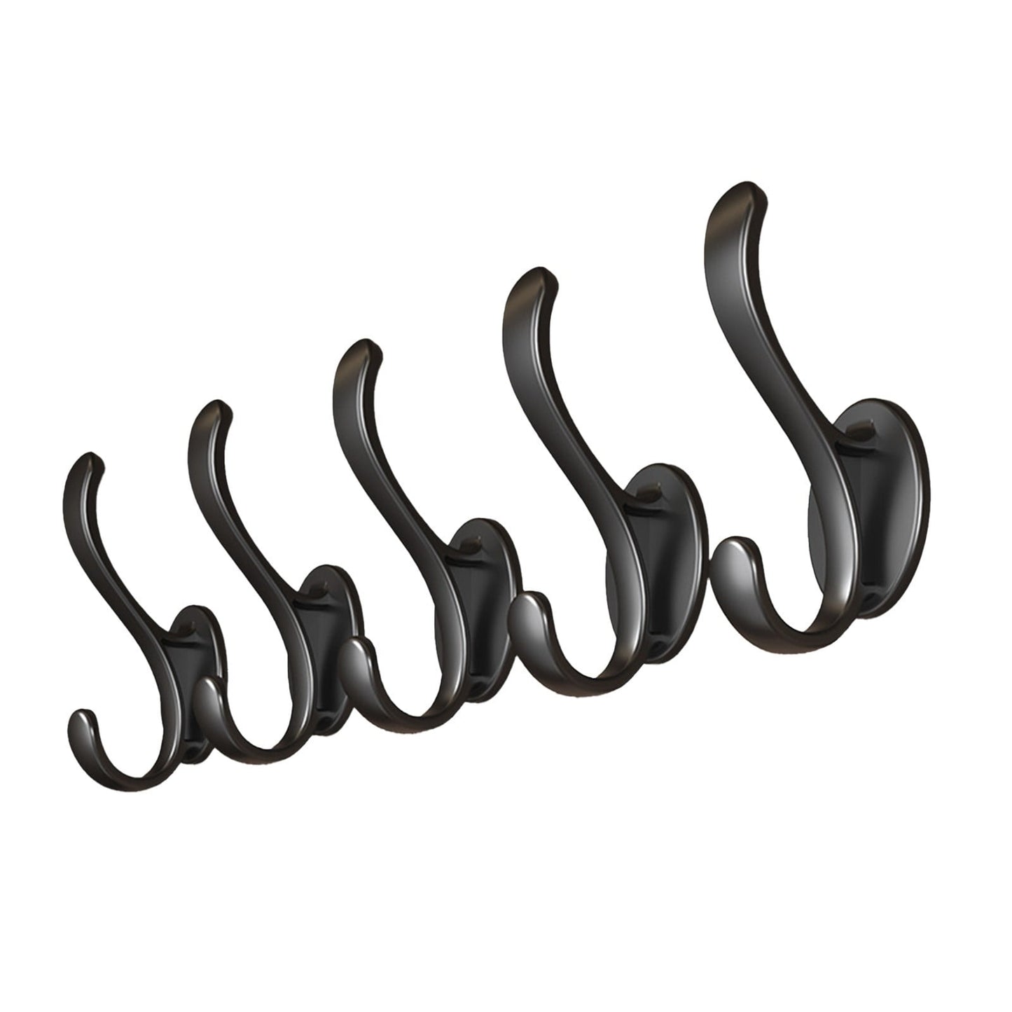 Wall Mounted Coat Hooks, 5 Pack Heavy Duty Hardware Robe Hooks, Decorative for Single Hanging Coats Towel V1189-WXFWAL-20260319-00740