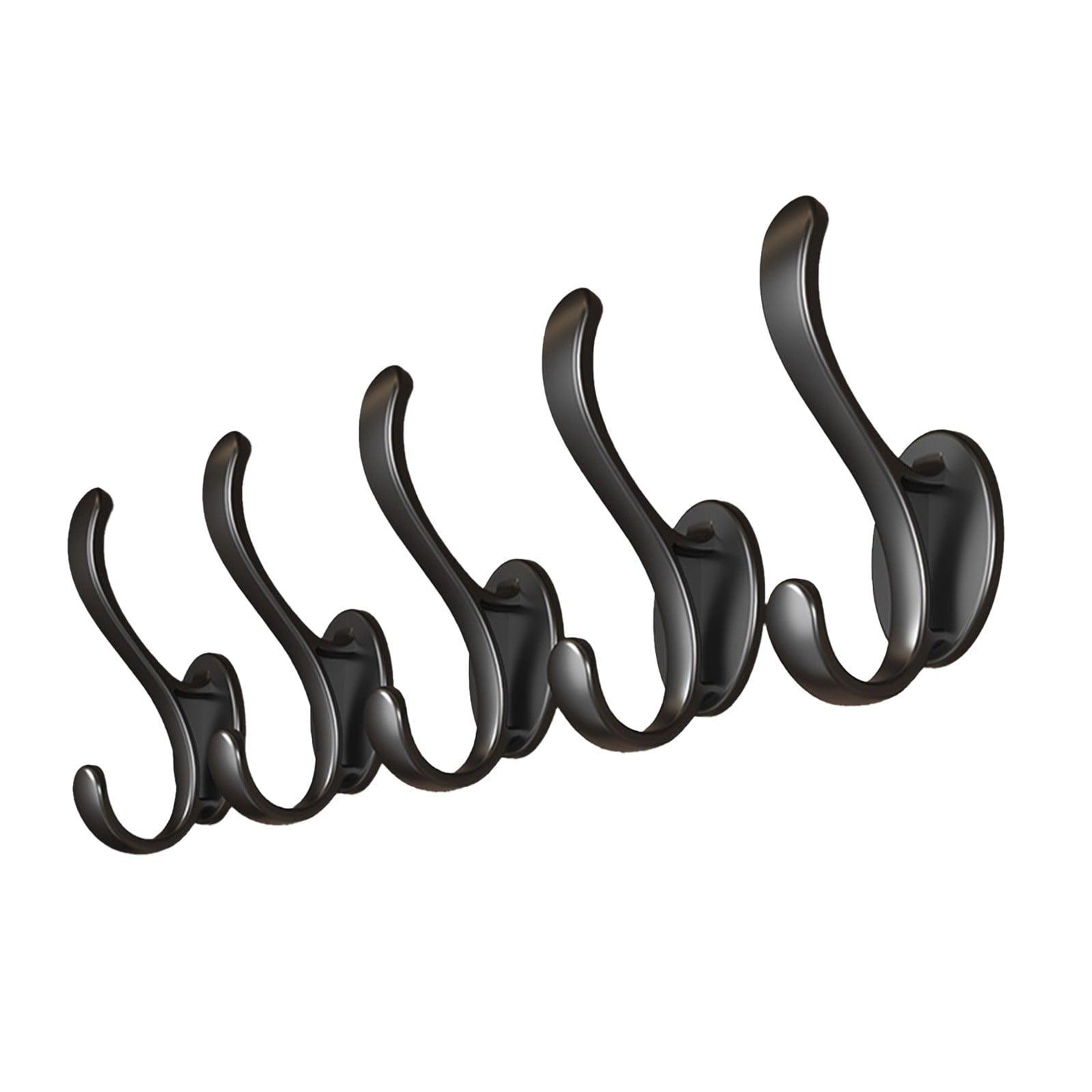 Wall Mounted Coat Hooks, 5 Pack Heavy Duty Hardware Robe Hooks, Decorative for Single Hanging Coats Towel V1189-WXFWAL-20260319-00740