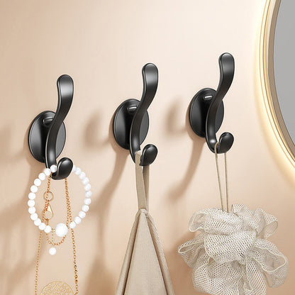 Wall Mounted Coat Hooks, 5 Pack Heavy Duty Hardware Robe Hooks, Decorative for Single Hanging Coats Towel V1189-WXFWAL-20260319-00740