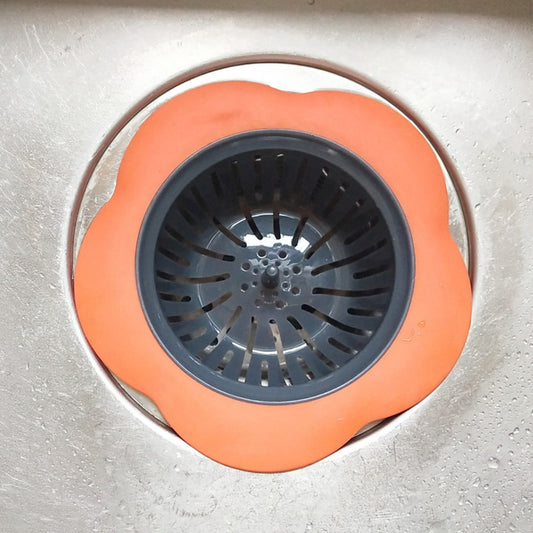 Plastic Sink Strainer, Kitchen Bathroom Tools, Flower Shaped Anti Blocking, Sink Drains Cover Filter, V1189-WXFWAL-20260319-00744