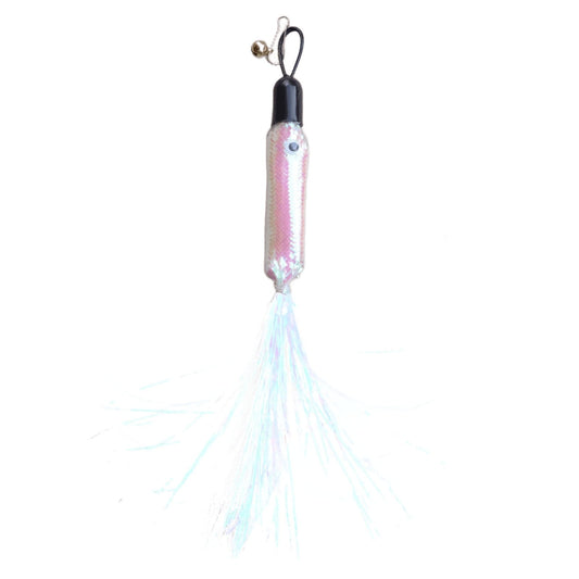 Cat Wand Toy, Replacement Head Tassel Cats Rod Accessories, Replaceable Colorful Rainbow Tassels, Funny and V1189-WXFWAL-20260319-00753