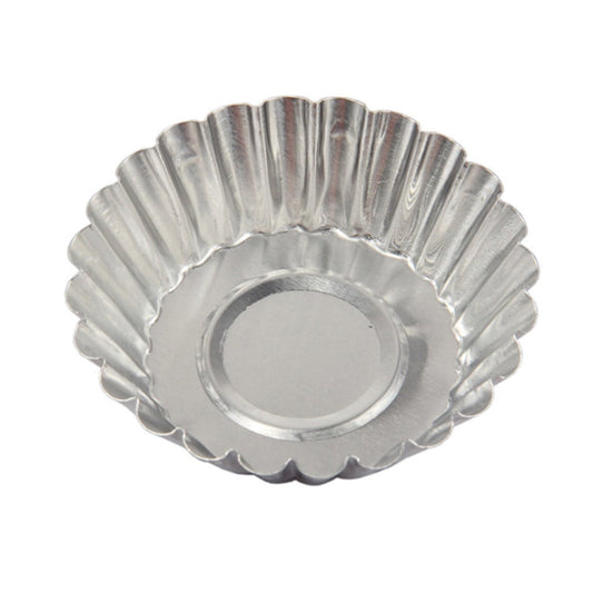 50Pcs Egg Tart Molds, Tart Pan, Mini Tart Tins, Aluminium Mini Tart Pans for Baking, Aluminum Cupcake, Cake V1189-WXFWAL-20260319-00762