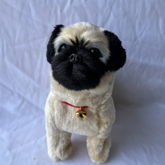 Simulation Dog Toy, Lifelike Stuffed Interactive Pet Toy, Stuffed Animals Electronic Puppy with Sound & V1189-WXFWAL-20260319-00774