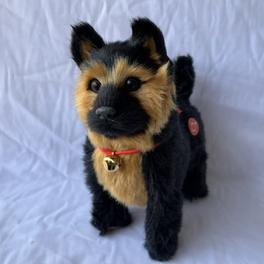 Simulation Dog Toy, Lifelike Stuffed Interactive Pet Toy, Stuffed Animals Electronic Puppy with Sound & V1189-WXFWAL-20260319-00775