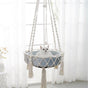 Macrame Cat Hammock, Handwoven Cats Bed, Hanging Indoor Boho Kitten Swing Beds, Hanging Cats Bed, Kitty V1189-WXFWAL-20260319-00784