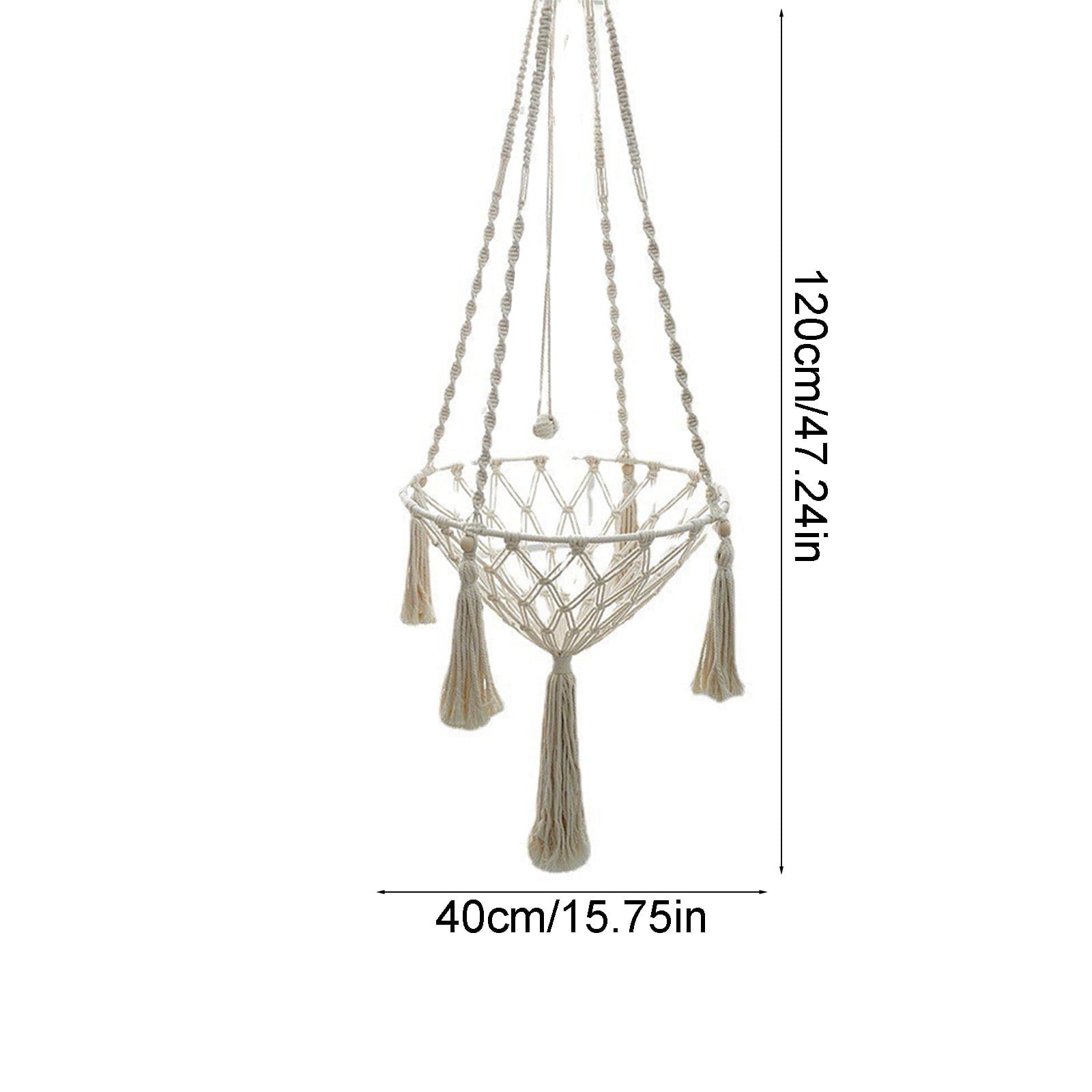 Macrame Cat Hammock, Handwoven Cats Bed, Hanging Indoor Boho Kitten Swing Beds, Hanging Cats Bed, Kitty V1189-WXFWAL-20260319-00784