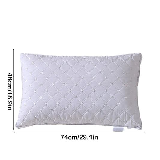 Pillows for Sleeping (1-Pack), Luxury Hotel Pillows Queen Size, Bed Pillows for Side and Back Sleeper, Hotel V1189-WXFWAL-20260319-00795