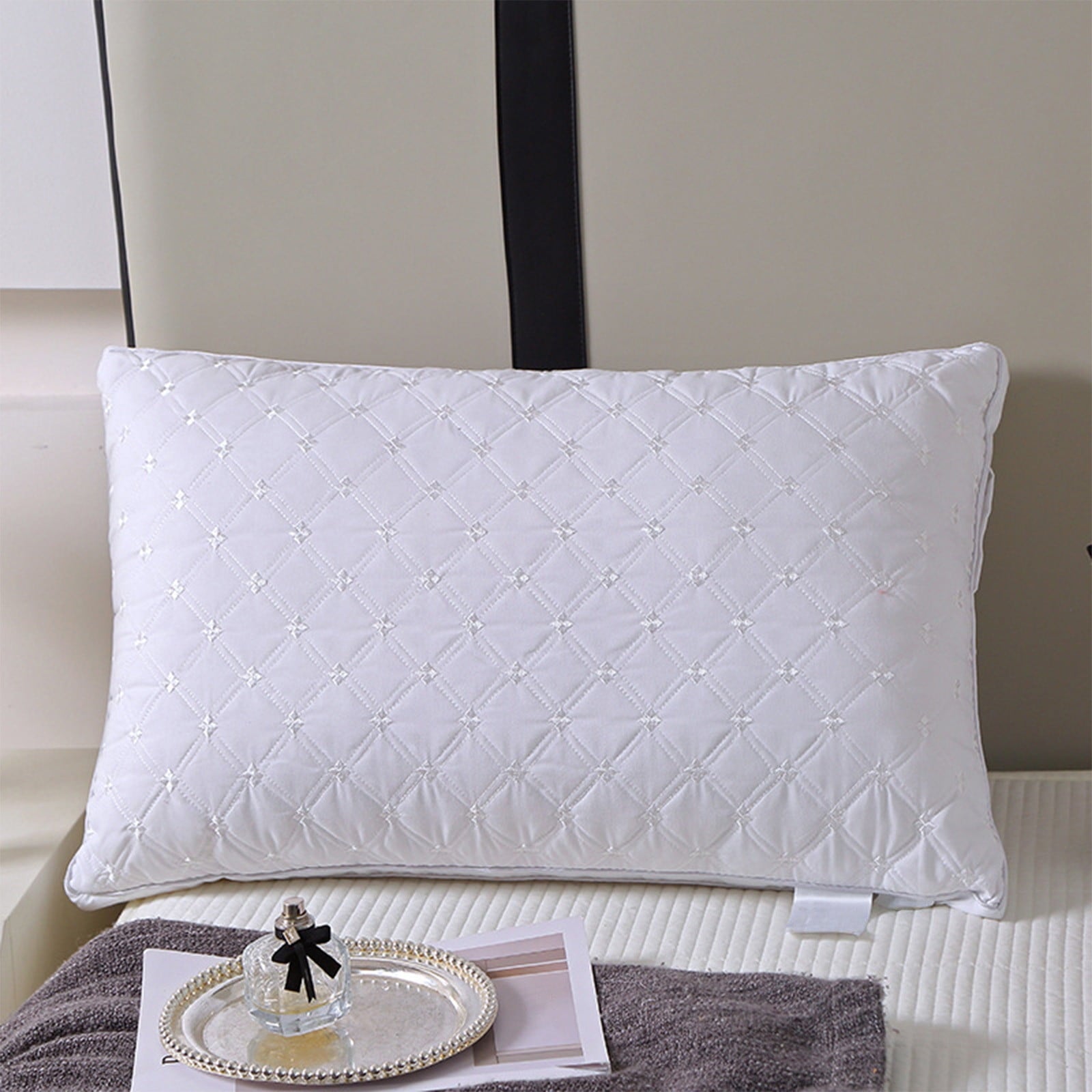 Pillows for Sleeping (1-Pack), Luxury Hotel Pillows Queen Size, Bed Pillows for Side and Back Sleeper, Hotel V1189-WXFWAL-20260319-00795