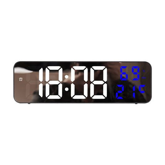 Digital Clock Large Display, Alarm Clock for Living Room Office Bedroom Decor, LED Corded Electric, Date Temp V1189-WXFWAL-20260319-00801