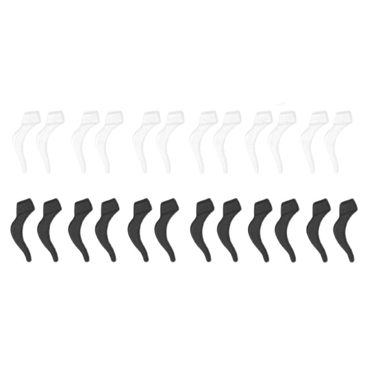 24Pcs Silicone Slip Ear Hook,Eyeglass Retainer,Anti Slip Ear Grips Hook,Comfortable and Durable Glasses V1189-WXFWAL-20260319-00803