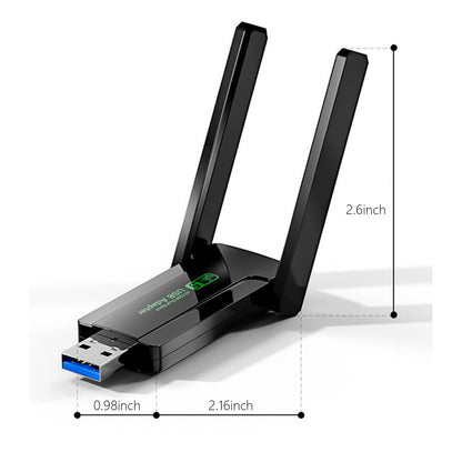 WiFi Extender, WiFi Range Extender, 1300M 2.4G/5G Wireless Internet Booster, Wireless Signal Booster Repeater V1189-WXFWAL-20260319-00809