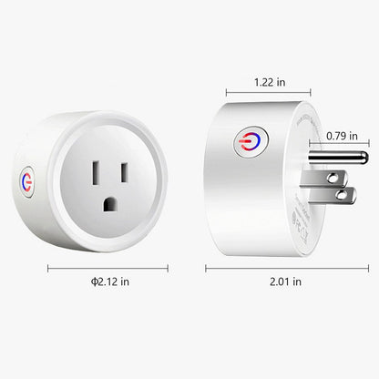 Smart Plug, WiFi Smart Plugs, Smart Outlet Timer with APP Remote Control, 2.4GHz Wi-Fi Only,Voice Control, No V1189-WXFWAL-20260319-00822