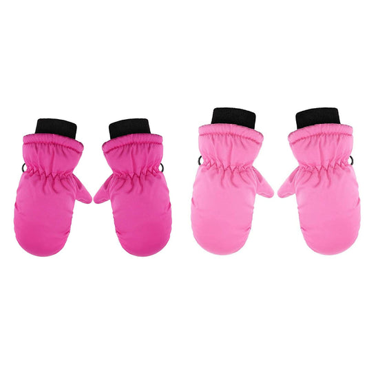 GXWEA 2T Gloves Kids Waterproof Gloves Kids Gloves Winter Gloves Thick Gloves Stretchy Warm Gloves Boys Girls V1189-WXFWAL-20260319-00866