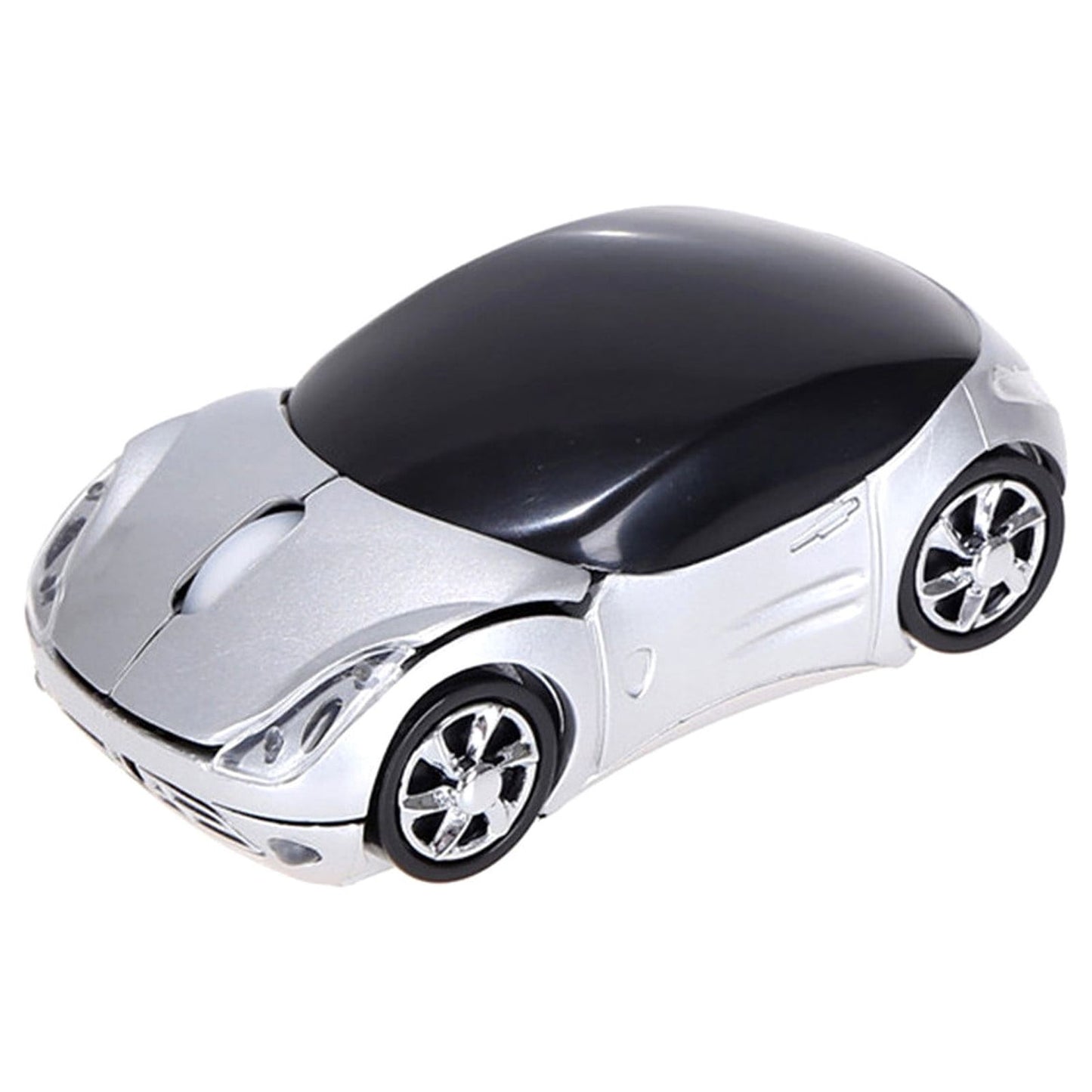 2.4G Wireless Mouse, Cute Car Mouse, 2.4G Wireless (10m Range) and USB Plug and Play, 1200DPI Optical V1189-WXFWAL-20260319-00874