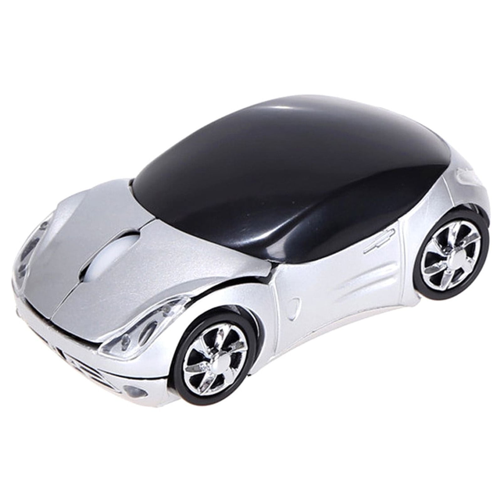 2.4G Wireless Mouse, Cute Car Mouse, 2.4G Wireless (10m Range) and USB Plug and Play, 1200DPI Optical V1189-WXFWAL-20260319-00874