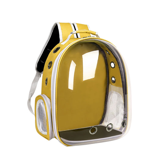 Pet Backpack Carrier, Transparent Space Capsule Pet Backpack Bag with Straps, Breathable Pet Carrier for V1189-WXFWAL-20260319-00905
