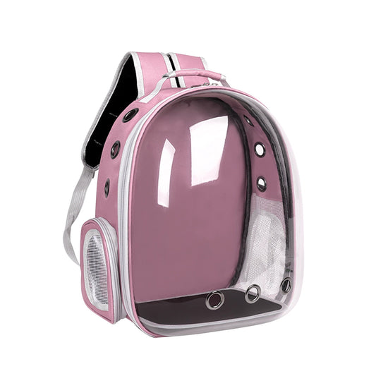 Pet Backpack Carrier, Transparent Space Capsule Pet Backpack Bag with Straps, Breathable Pet Carrier for V1189-WXFWAL-20260319-00909