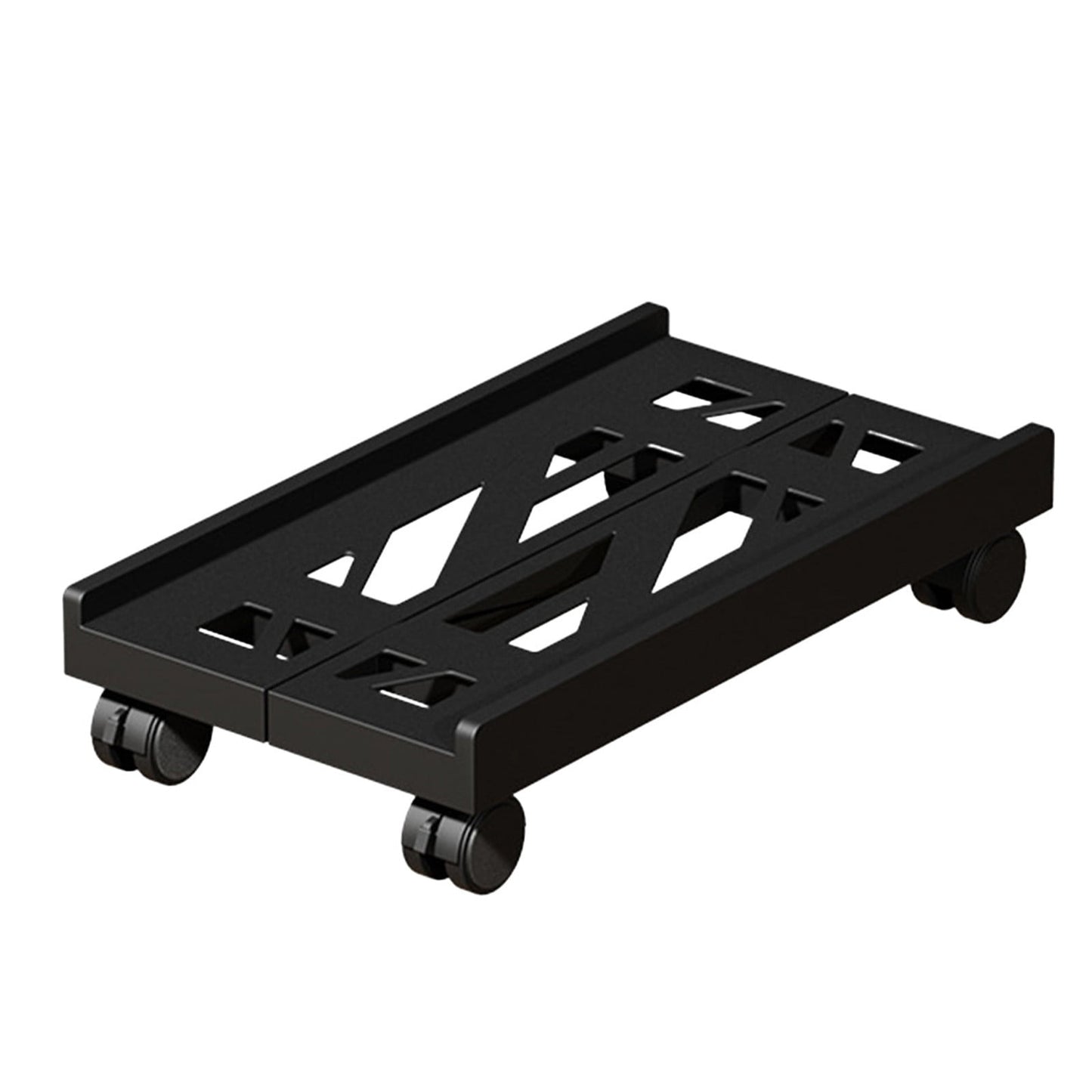 Adjustable Mobile CPU Stand, Ventilated Computer Tower Stand with 4 Caster Wheels, for PC Tower, Under Desk V1189-WXFWAL-20260319-00924