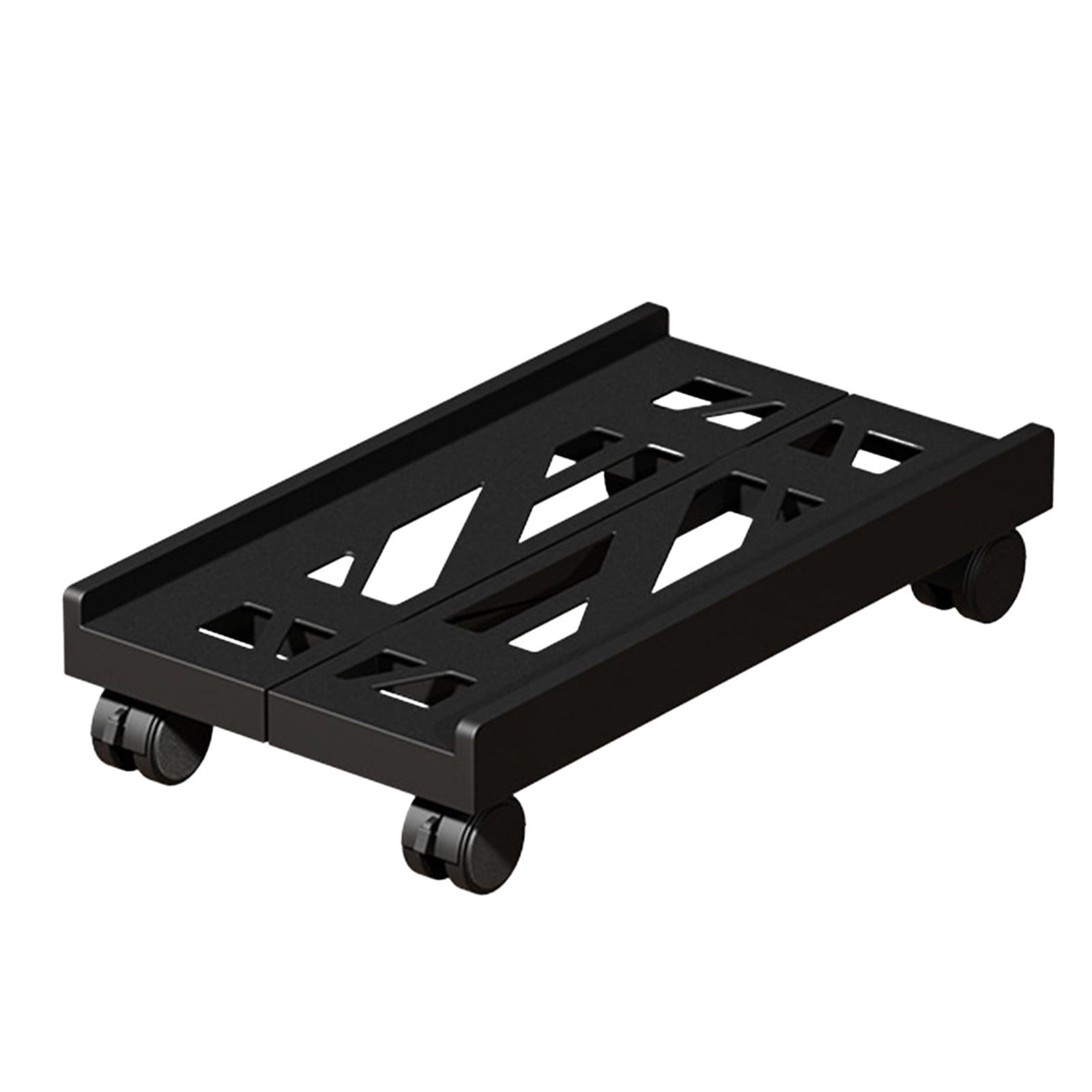 Adjustable Mobile CPU Stand, Ventilated Computer Tower Stand with 4 Caster Wheels, for PC Tower, Under Desk V1189-WXFWAL-20260319-00925