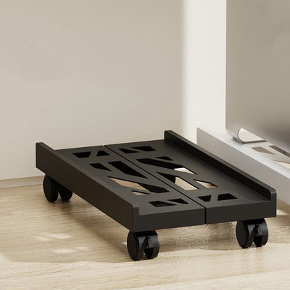 Adjustable Mobile CPU Stand, Ventilated Computer Tower Stand with 4 Caster Wheels, for PC Tower, Under Desk V1189-WXFWAL-20260319-00925