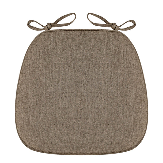Chair Cushion with Ties for Dining Chairs, 16x17" Memories Foam Non-slip Chair Pad with Machines Washable V1189-WXFWAL-20260319-00927