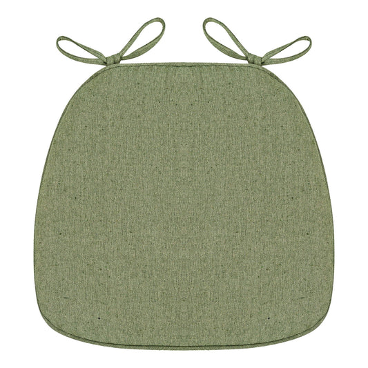 Chair Cushion with Ties for Dining Chairs, 16x17" Memories Foam Non-slip Chair Pad with Machines Washable V1189-WXFWAL-20260319-00931