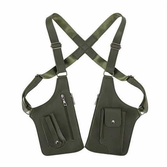 Double Shoulder Armpit Bag for Men and Women, Anti-Theft Underarm Shoulder Bag, Adjustable Shoulder Holster V1189-WXFWAL-20260319-00971