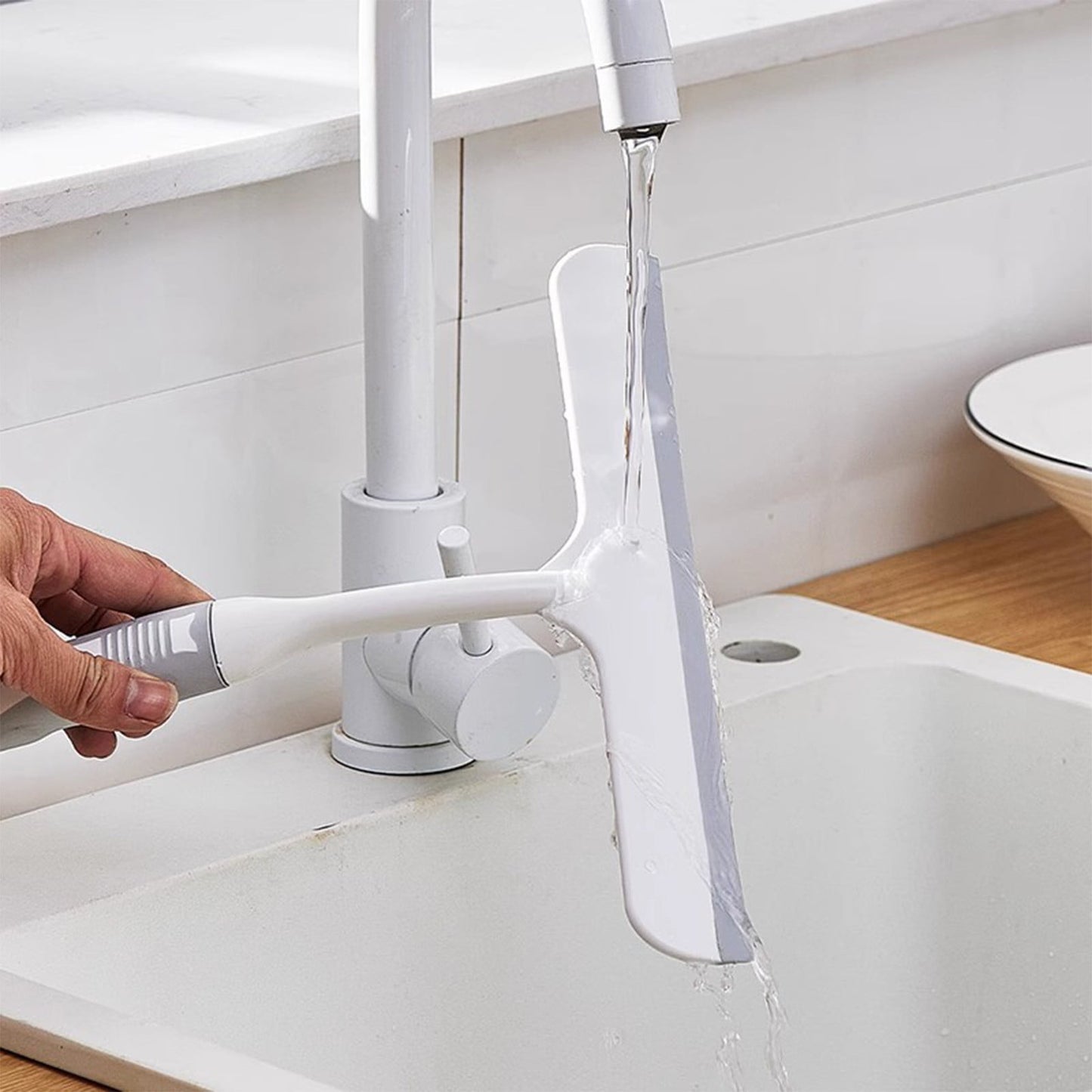 Shower Glass Squeegee, Window Glass Squeegee Shower Mirror Wiper, Door Wipe Blade, Multipurpose Cleaning V1189-WXFWAL-20260319-00981